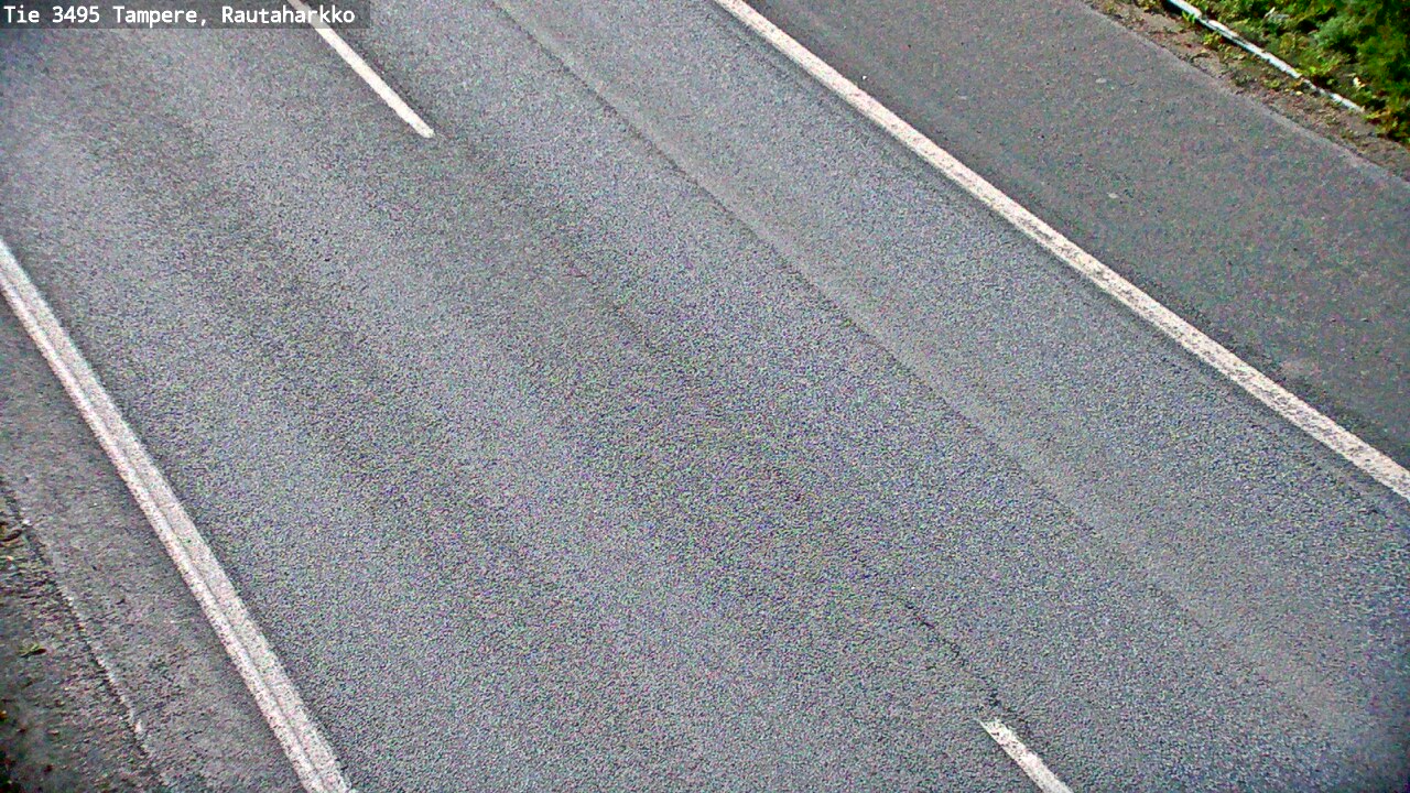 Weather Camera Image Road 3495 Tampere, Rautaharkko, Tampere, Pirkanmaa