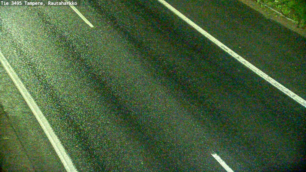 Weather Camera Image Road 3495 Tampere, Rautaharkko, Tampere, Pirkanmaa