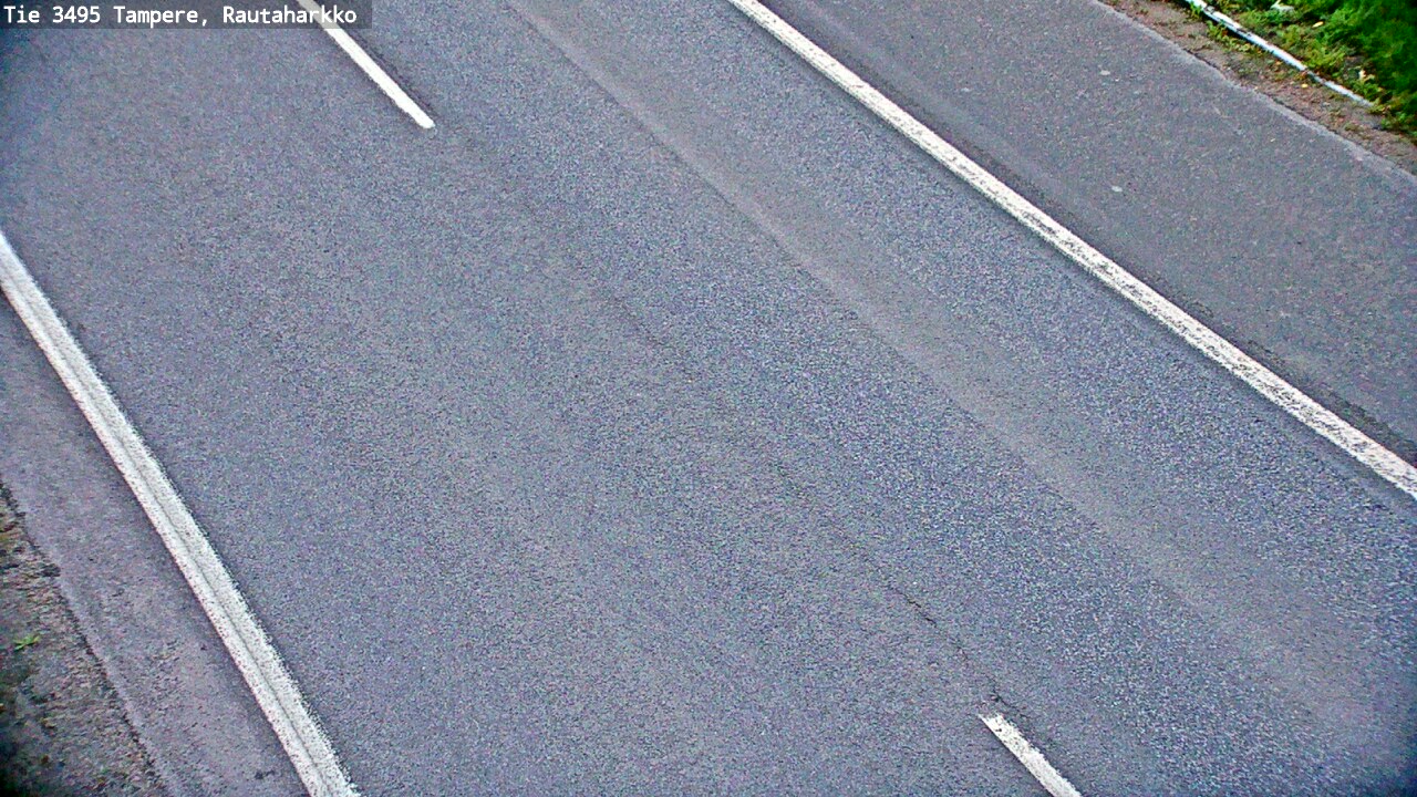 Weather Camera Image Road 3495 Tampere, Rautaharkko, Tampere, Pirkanmaa