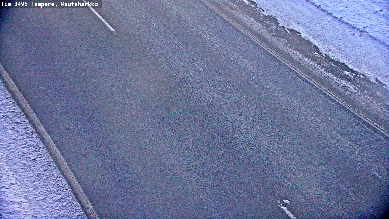 Weather Camera Image Road 3495 Tampere, Rautaharkko, Tampere, Pirkanmaa