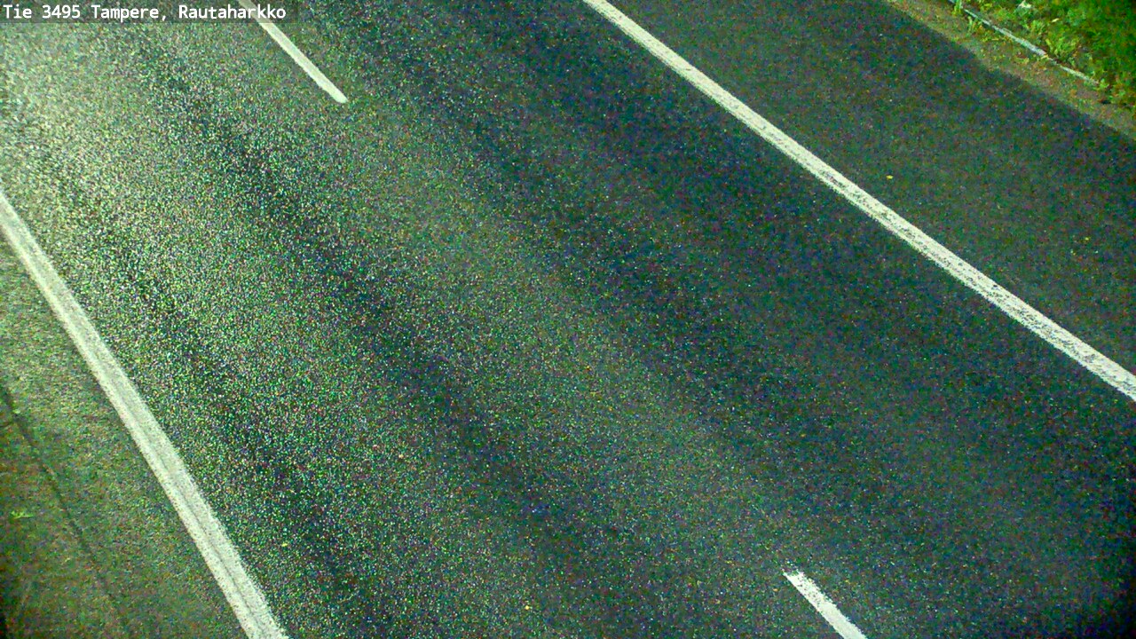 Weather Camera Image Road 3495 Tampere, Rautaharkko, Tampere, Pirkanmaa