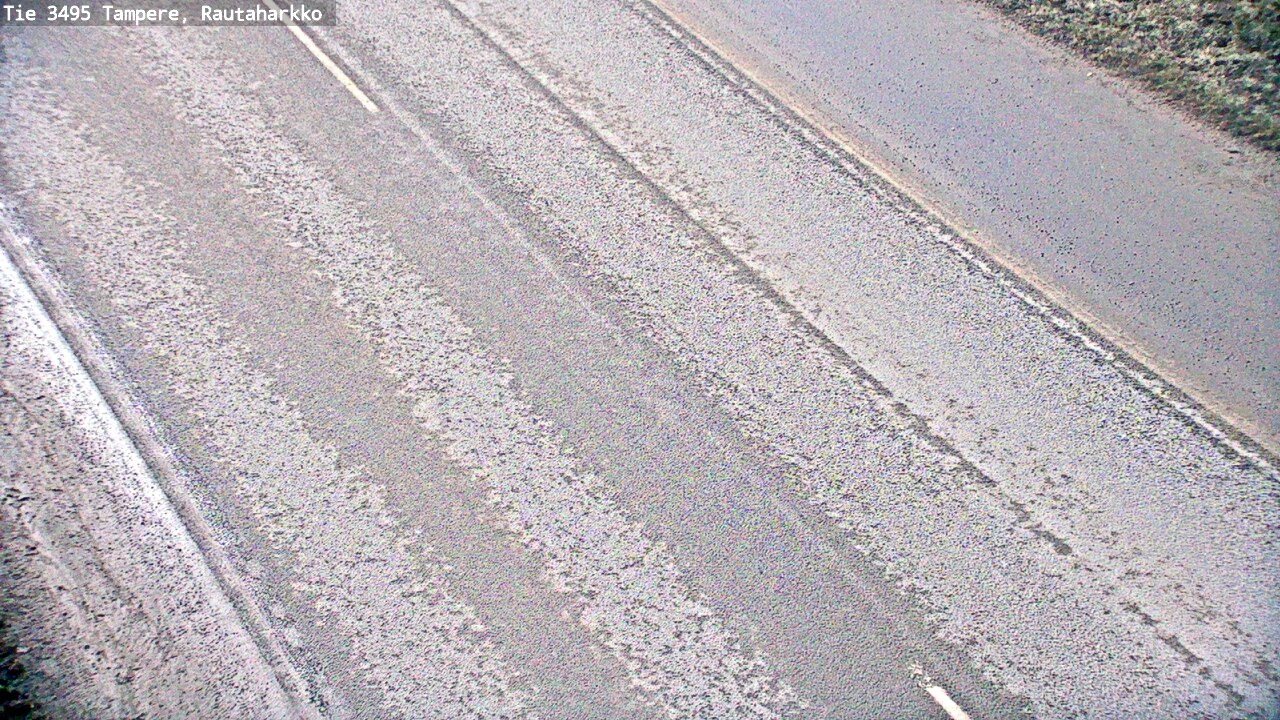 Weather Camera Image Road 3495 Tampere, Rautaharkko, Tampere, Pirkanmaa