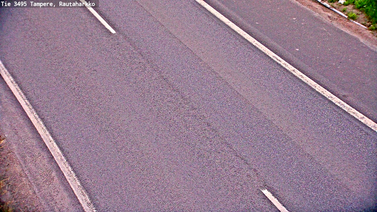 Weather Camera Image Road 3495 Tampere, Rautaharkko, Tampere, Pirkanmaa