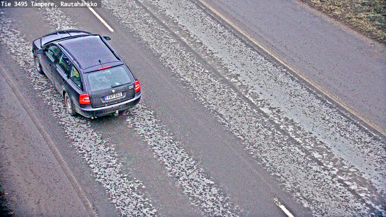 Weather Camera Image Road 3495 Tampere, Rautaharkko, Tampere, Pirkanmaa