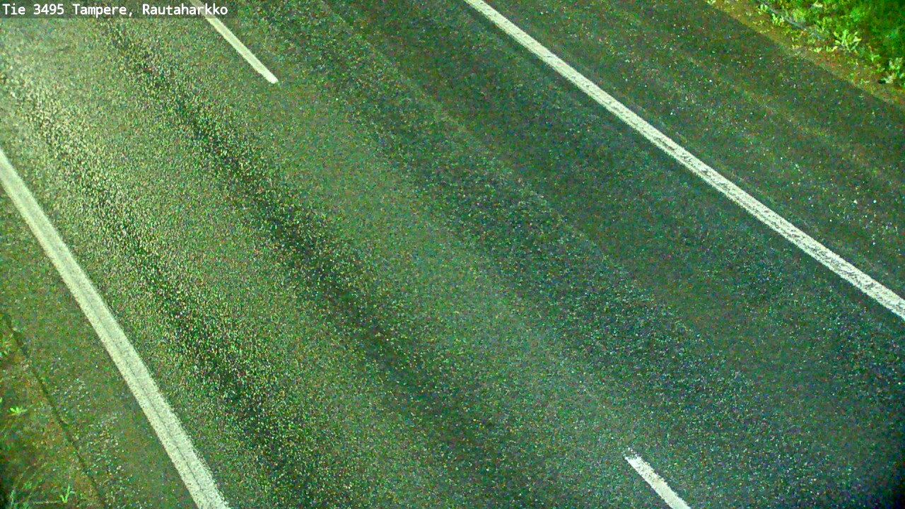 Weather Camera Image Road 3495 Tampere, Rautaharkko, Tampere, Pirkanmaa