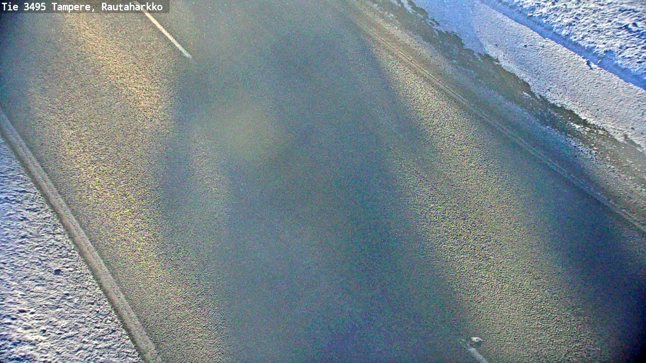 Weather Camera Image Road 3495 Tampere, Rautaharkko, Tampere, Pirkanmaa