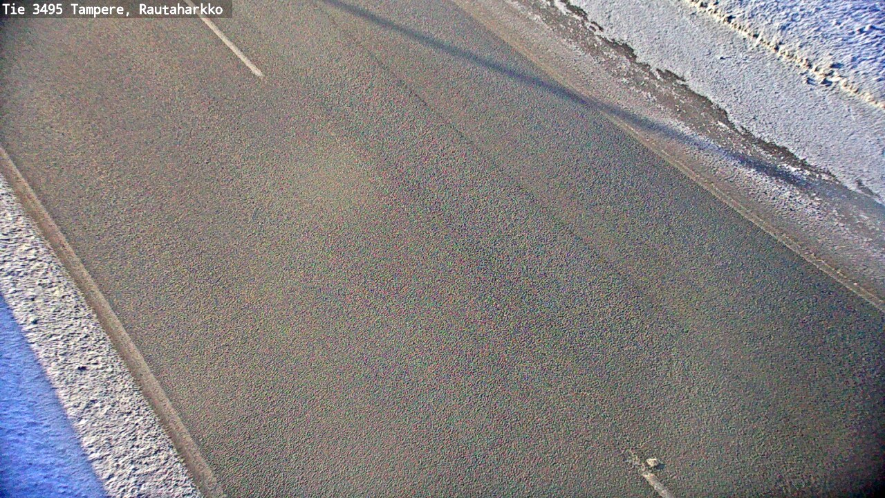 Weather Camera Image Väg 3495 Tammerfors, Rautaharkko, Tampere, Pirkanmaa