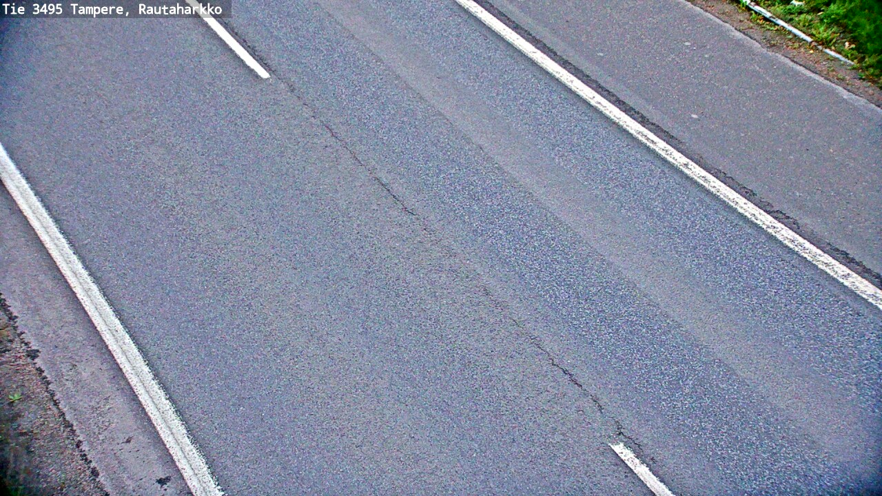 Weather Camera Image Road 3495 Tampere, Rautaharkko, Tampere, Pirkanmaa