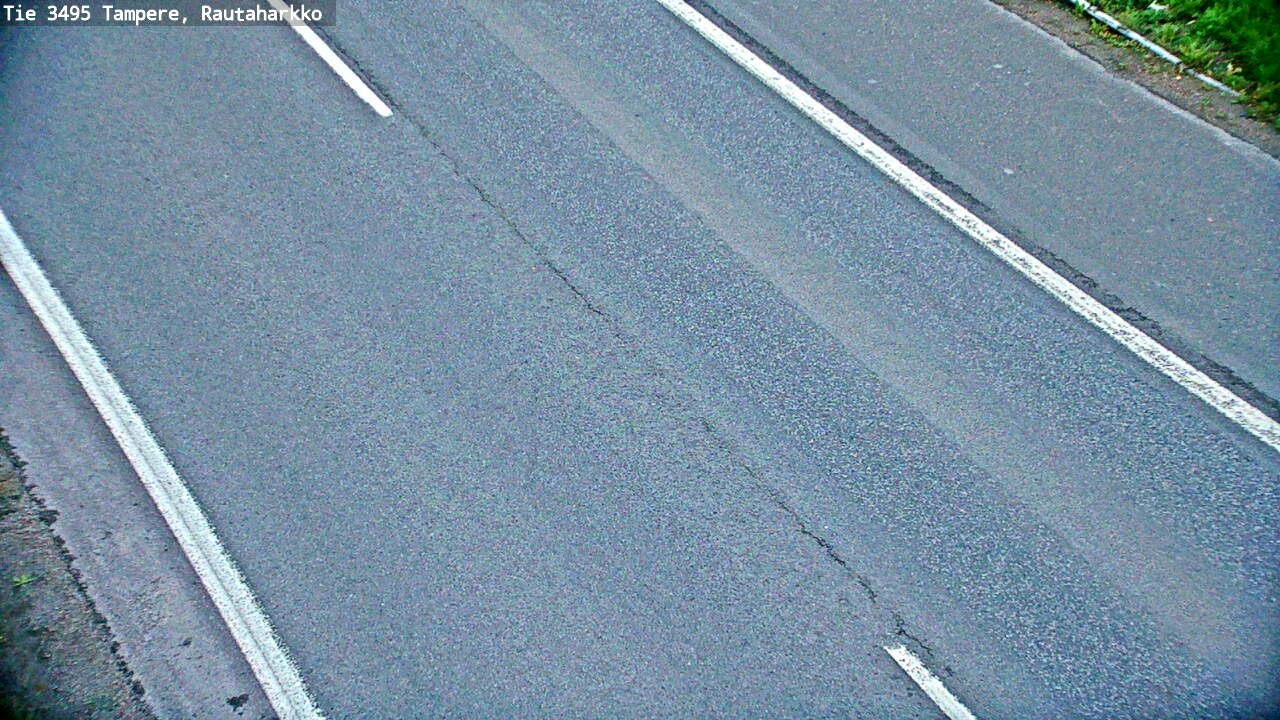 Weather Camera Image Road 3495 Tampere, Rautaharkko, Tampere, Pirkanmaa