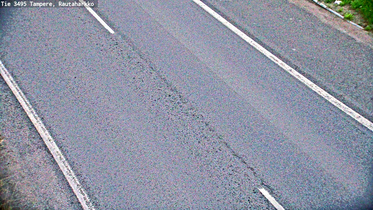 Weather Camera Image Väg 3495 Tammerfors, Rautaharkko, Tampere, Pirkanmaa