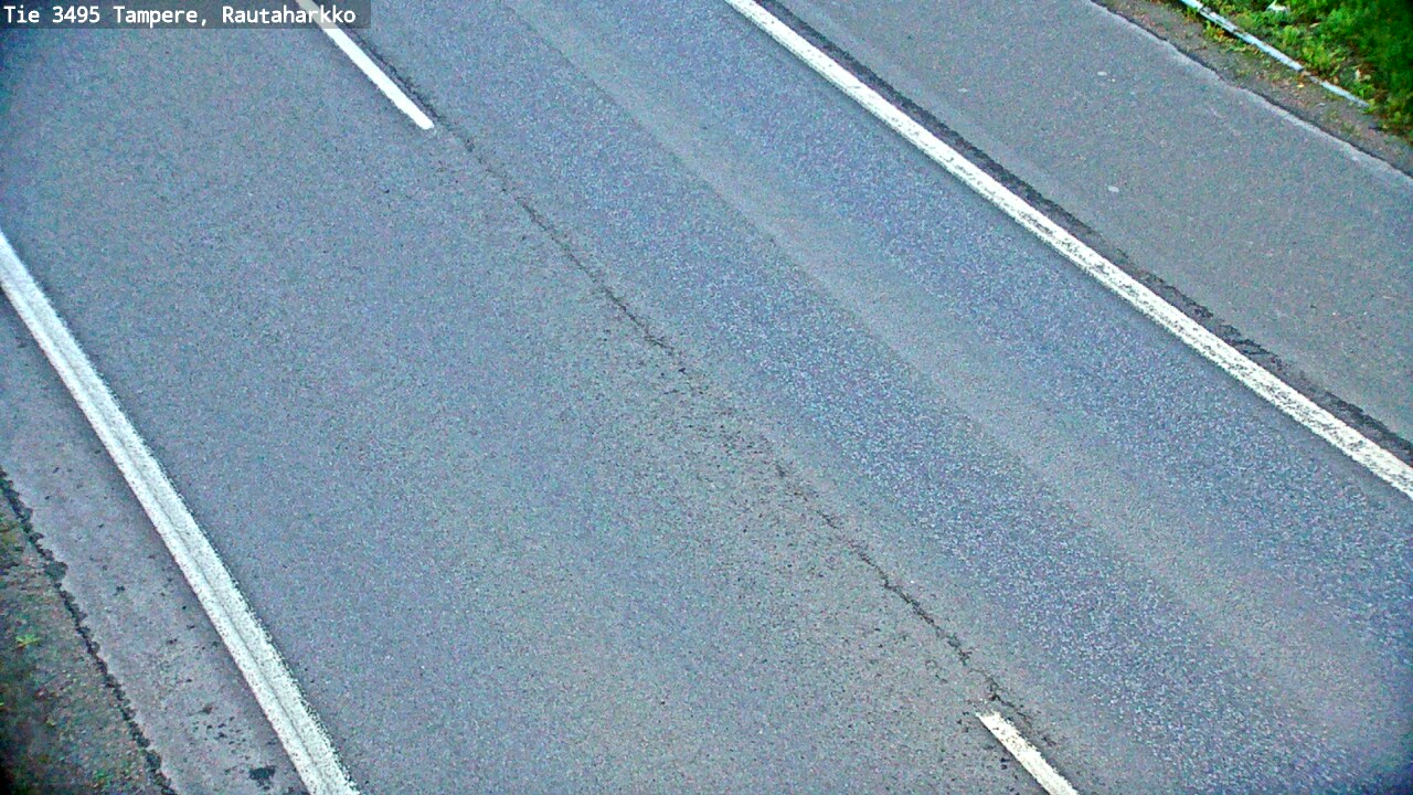 Weather Camera Image Road 3495 Tampere, Rautaharkko, Tampere, Pirkanmaa