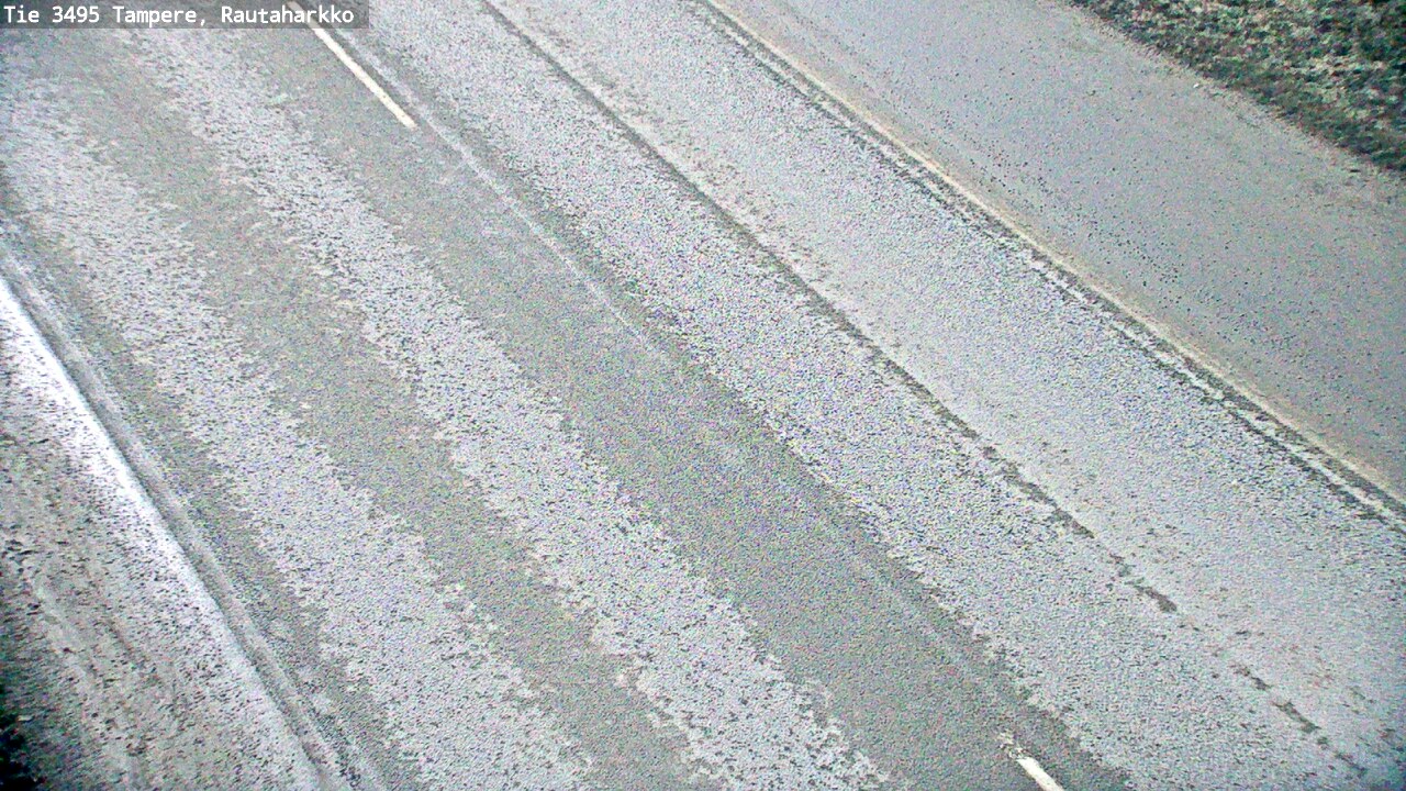 Weather Camera Image Road 3495 Tampere, Rautaharkko, Tampere, Pirkanmaa