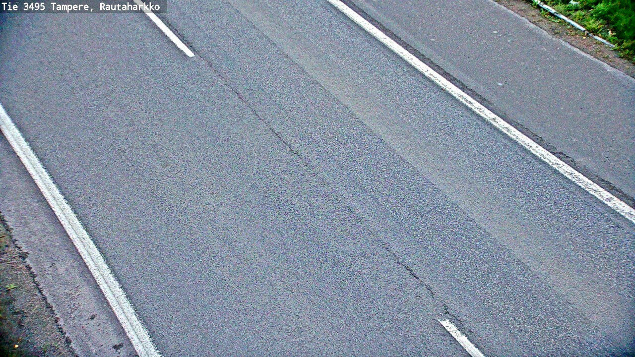 Weather Camera Image Road 3495 Tampere, Rautaharkko, Tampere, Pirkanmaa
