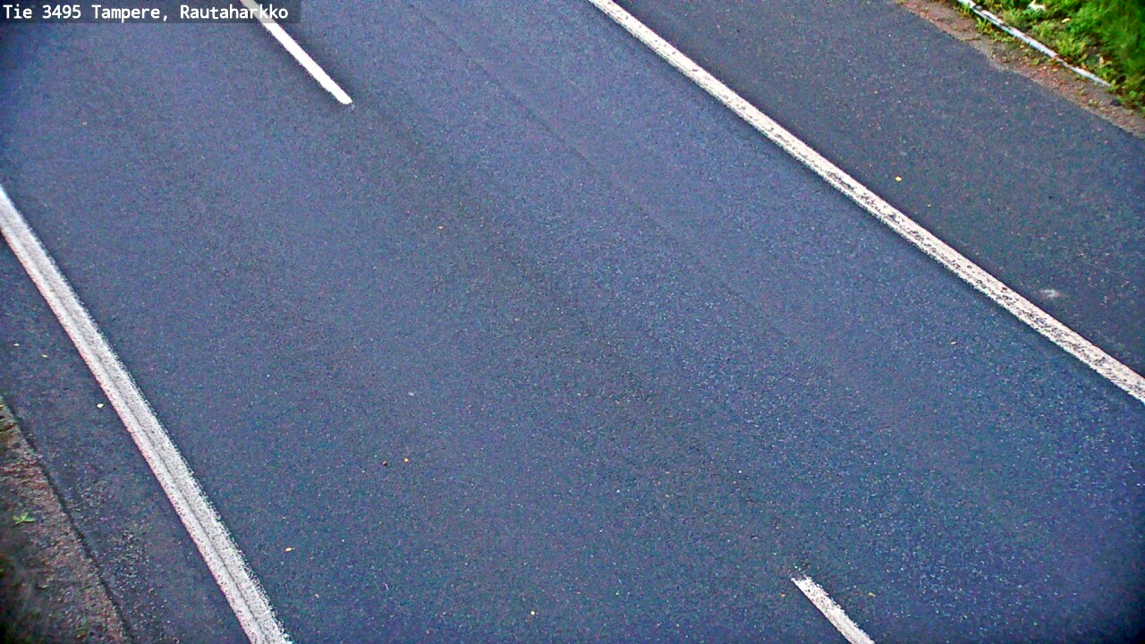 Weather Camera Image Road 3495 Tampere, Rautaharkko, Tampere, Pirkanmaa