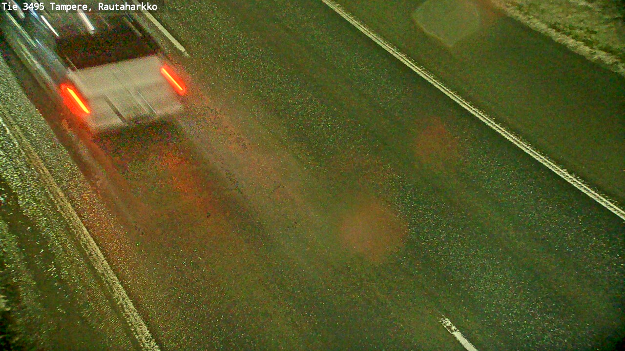 Weather Camera Image Road 3495 Tampere, Rautaharkko, Tampere, Pirkanmaa