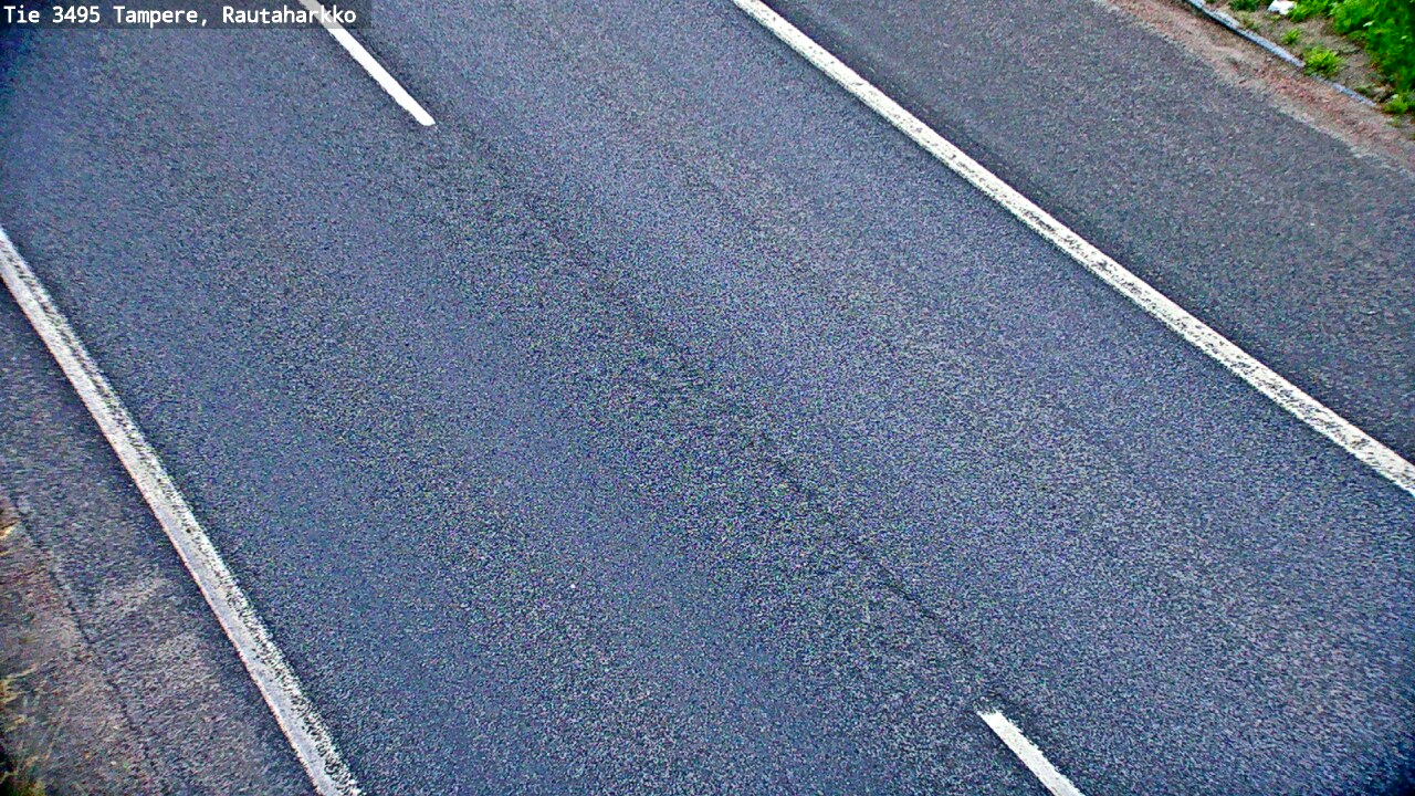 Weather Camera Image Road 3495 Tampere, Rautaharkko, Tampere, Pirkanmaa
