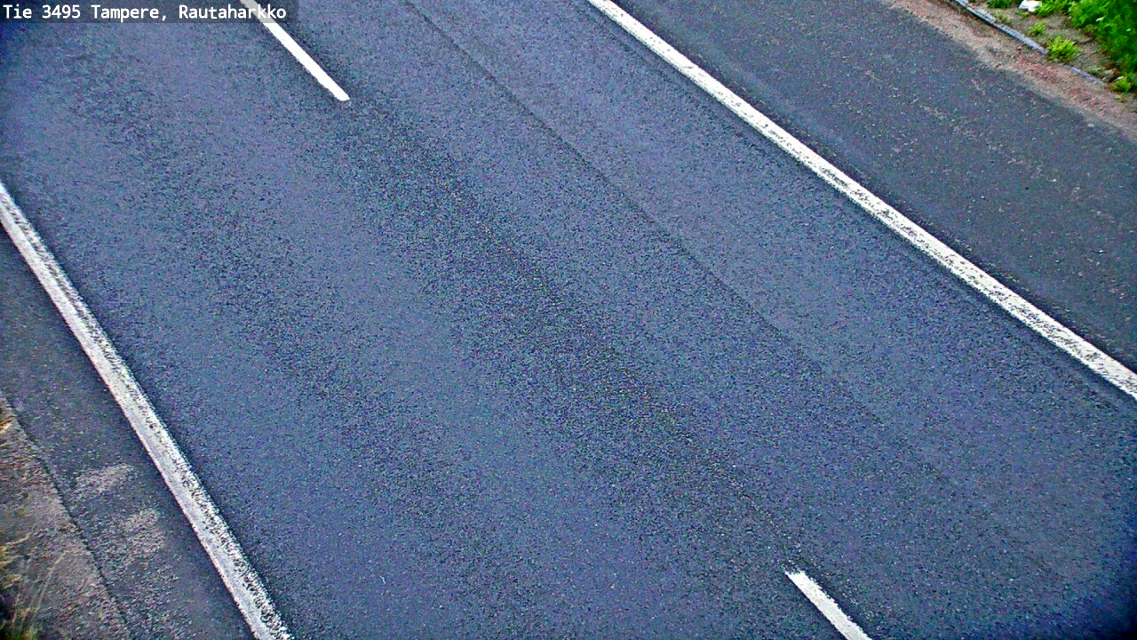 Weather Camera Image Väg 3495 Tammerfors, Rautaharkko, Tampere, Pirkanmaa