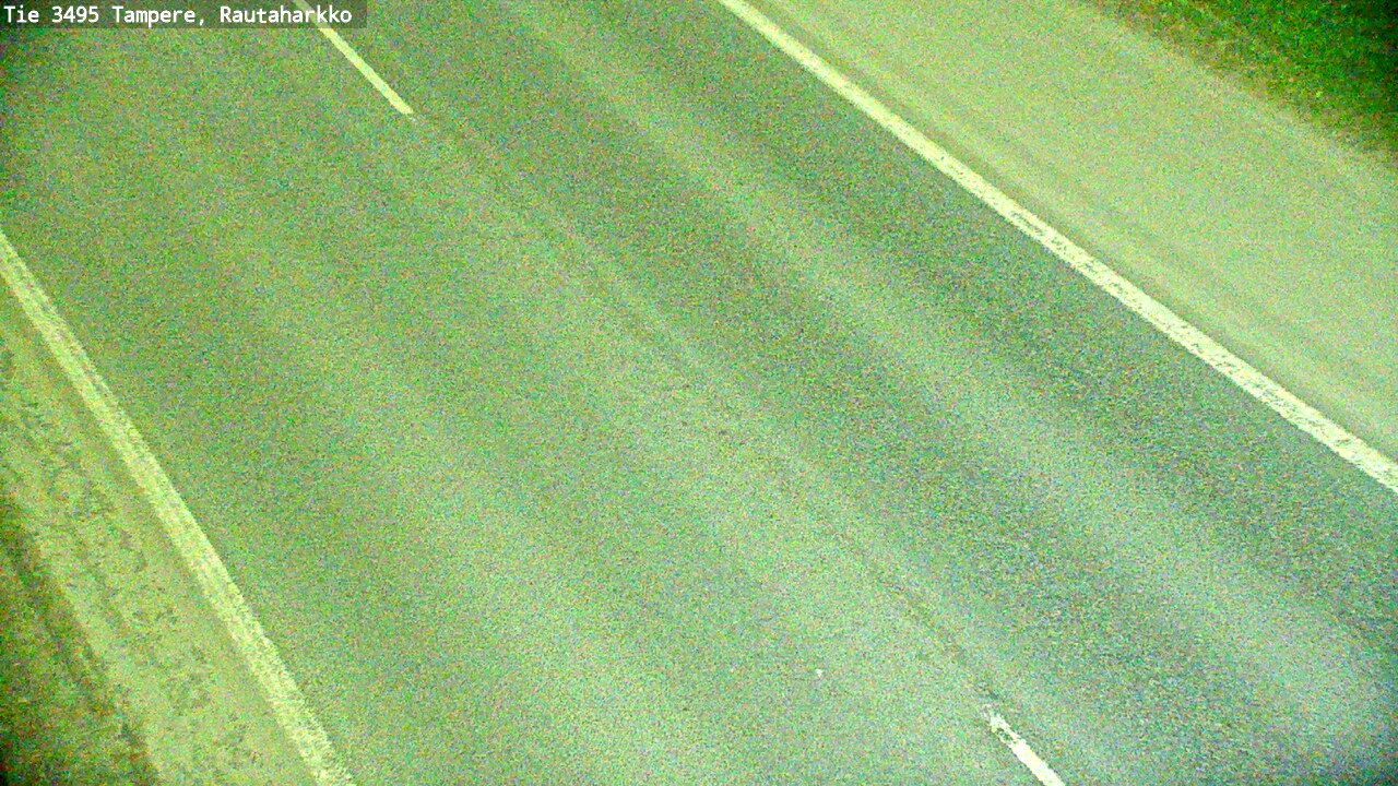 Weather Camera Image Väg 3495 Tammerfors, Rautaharkko, Tampere, Pirkanmaa
