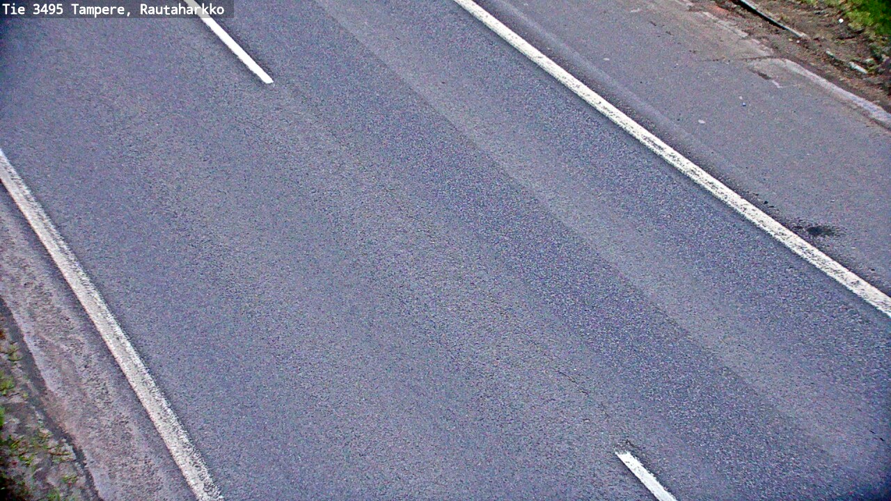 Weather Camera Image Väg 3495 Tammerfors, Rautaharkko, Tampere, Pirkanmaa