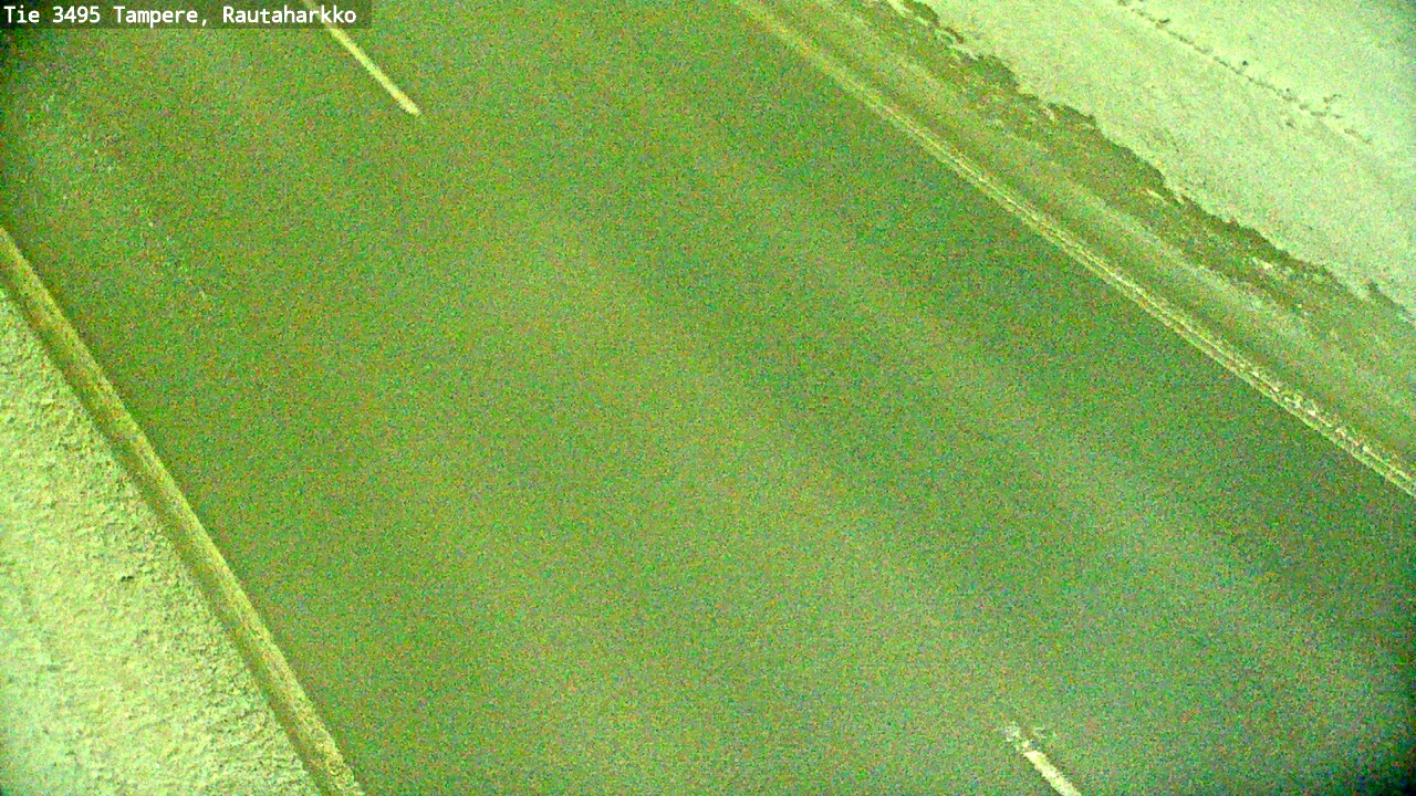 Weather Camera Image Road 3495 Tampere, Rautaharkko, Tampere, Pirkanmaa