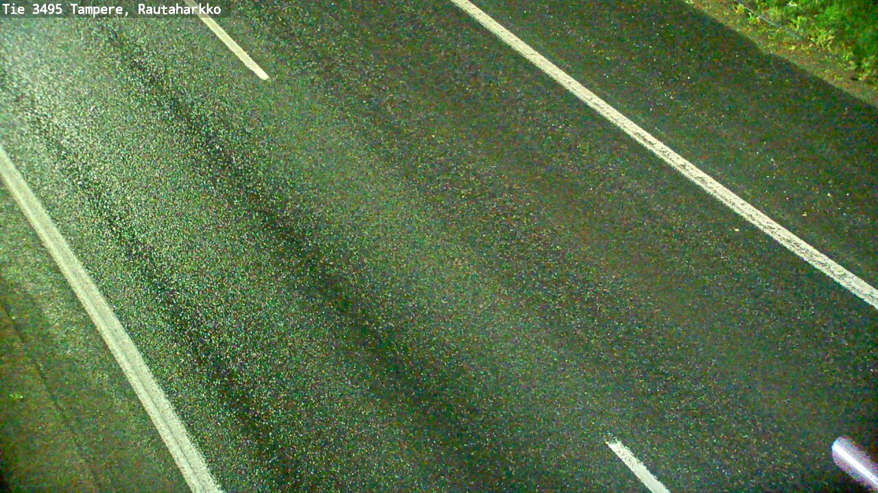 Weather Camera Image Road 3495 Tampere, Rautaharkko, Tampere, Pirkanmaa