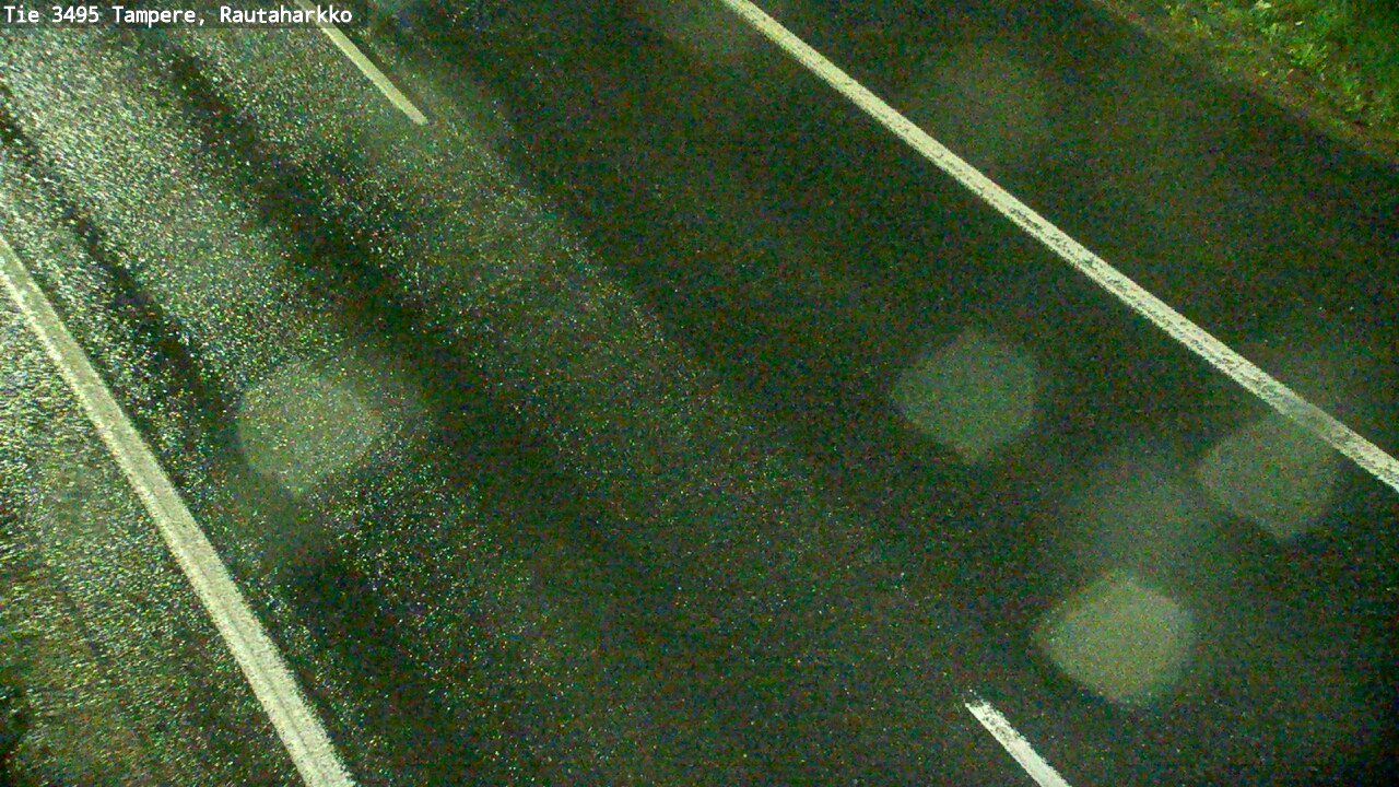 Weather Camera Image Road 3495 Tampere, Rautaharkko, Tampere, Pirkanmaa