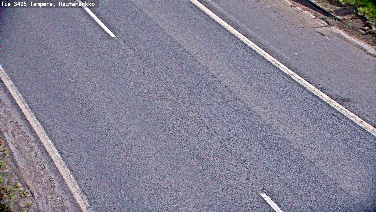 Weather Camera Image Road 3495 Tampere, Rautaharkko, Tampere, Pirkanmaa