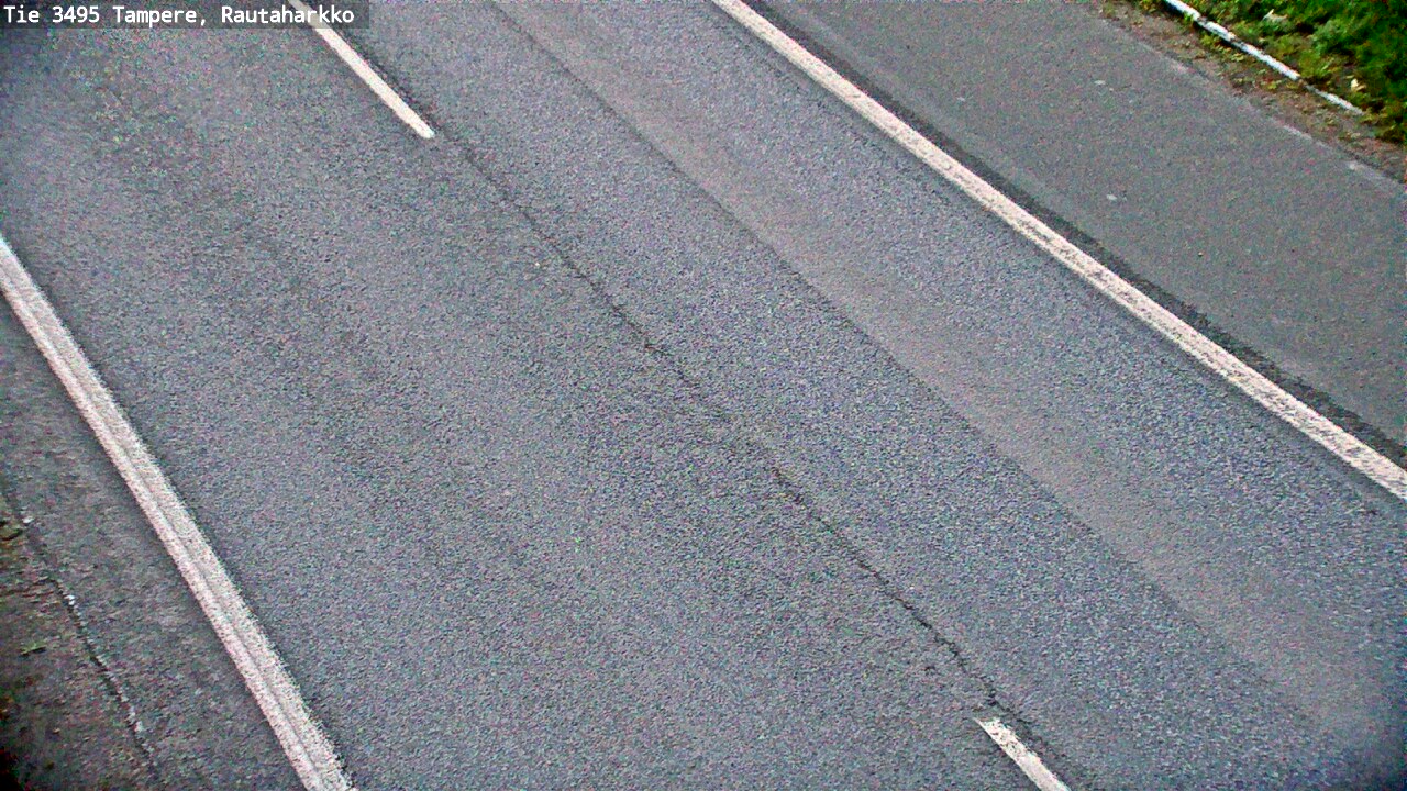 Weather Camera Image Road 3495 Tampere, Rautaharkko, Tampere, Pirkanmaa