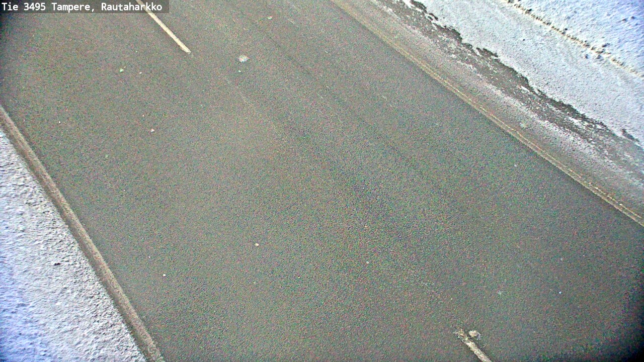 Weather Camera Image Väg 3495 Tammerfors, Rautaharkko, Tampere, Pirkanmaa