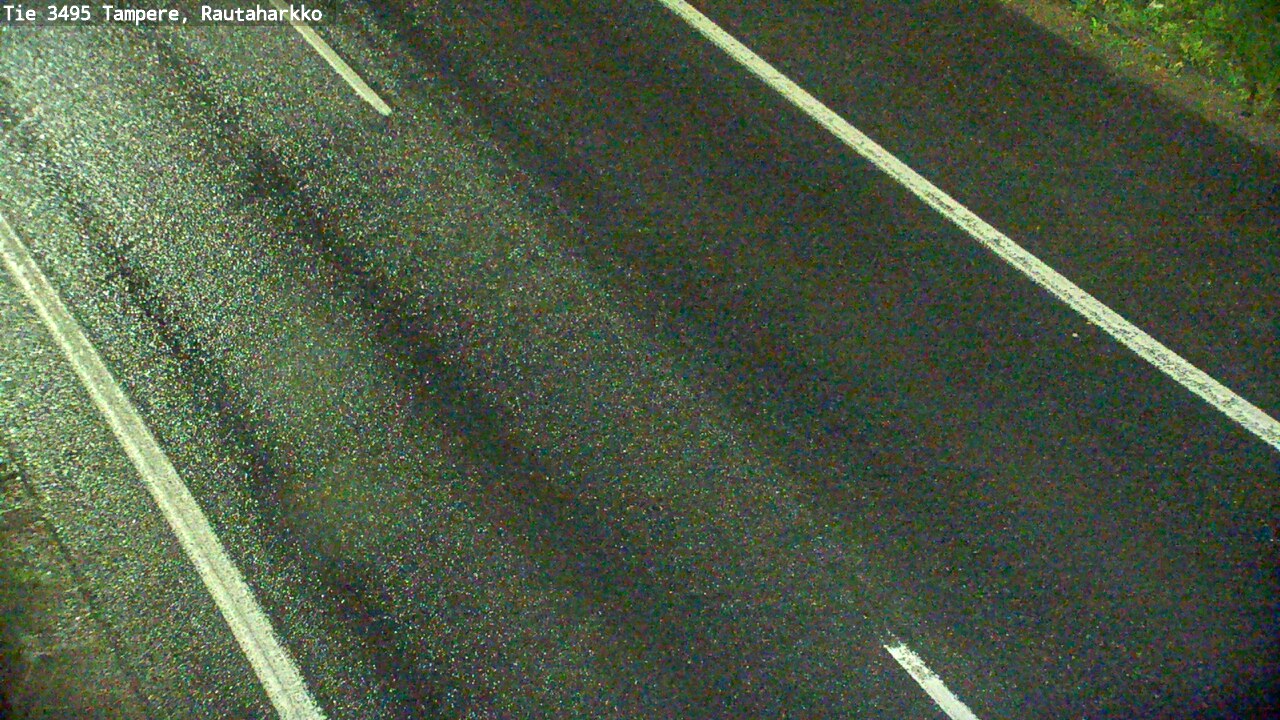 Weather Camera Image Road 3495 Tampere, Rautaharkko, Tampere, Pirkanmaa