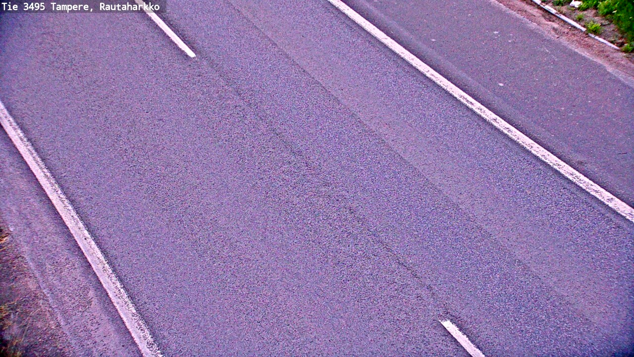 Weather Camera Image Road 3495 Tampere, Rautaharkko, Tampere, Pirkanmaa