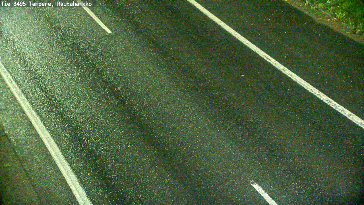 Weather Camera Image Road 3495 Tampere, Rautaharkko, Tampere, Pirkanmaa