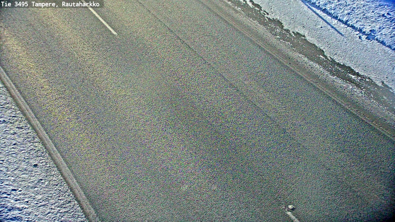 Weather Camera Image Väg 3495 Tammerfors, Rautaharkko, Tampere, Pirkanmaa