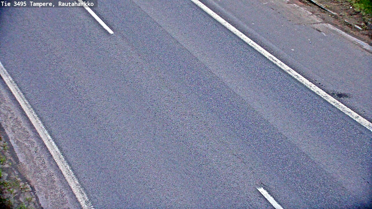 Weather Camera Image Väg 3495 Tammerfors, Rautaharkko, Tampere, Pirkanmaa
