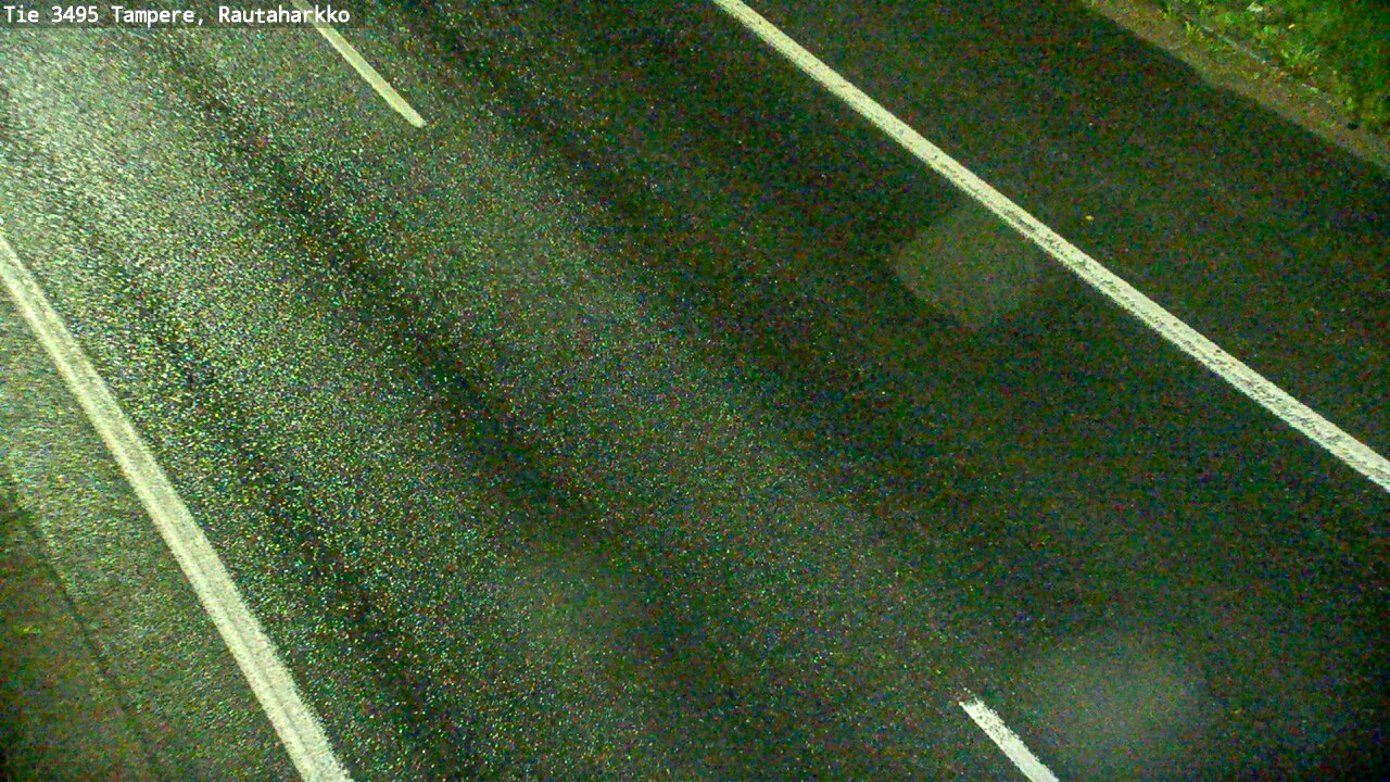 Weather Camera Image Road 3495 Tampere, Rautaharkko, Tampere, Pirkanmaa