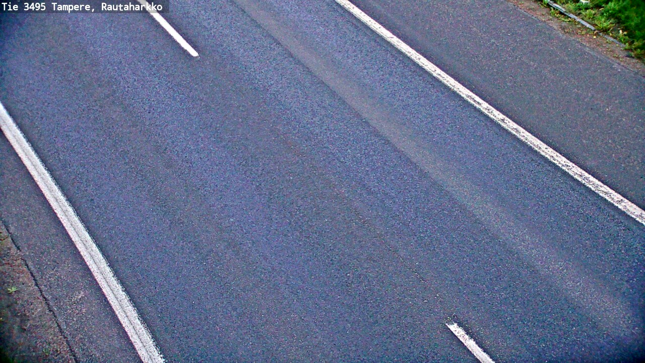 Weather Camera Image Road 3495 Tampere, Rautaharkko, Tampere, Pirkanmaa