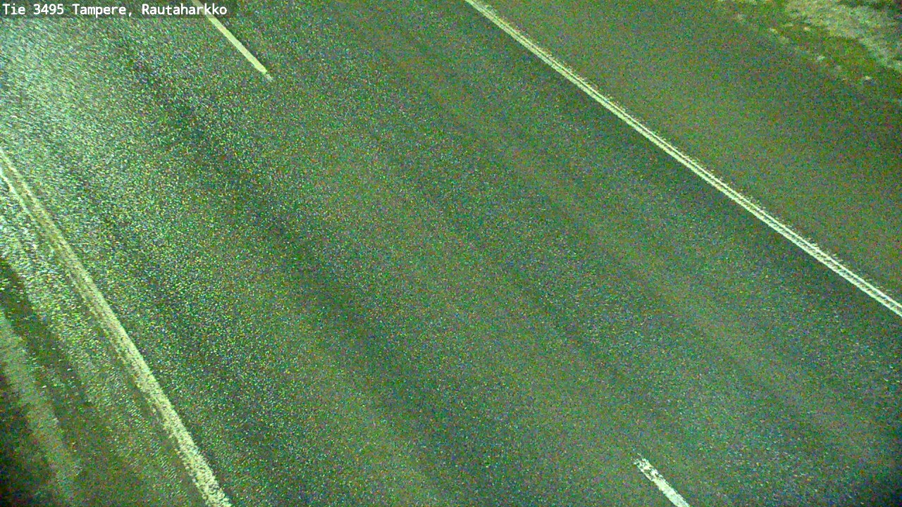 Weather Camera Image Road 3495 Tampere, Rautaharkko, Tampere, Pirkanmaa