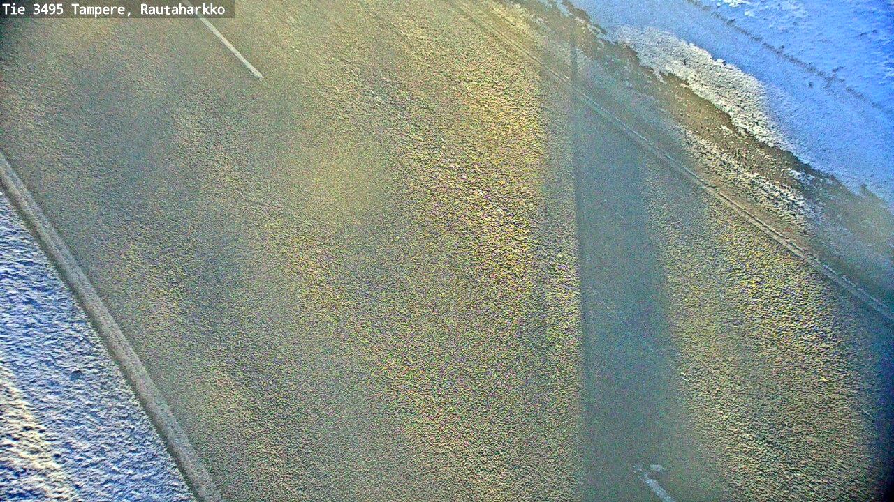 Weather Camera Image Road 3495 Tampere, Rautaharkko, Tampere, Pirkanmaa