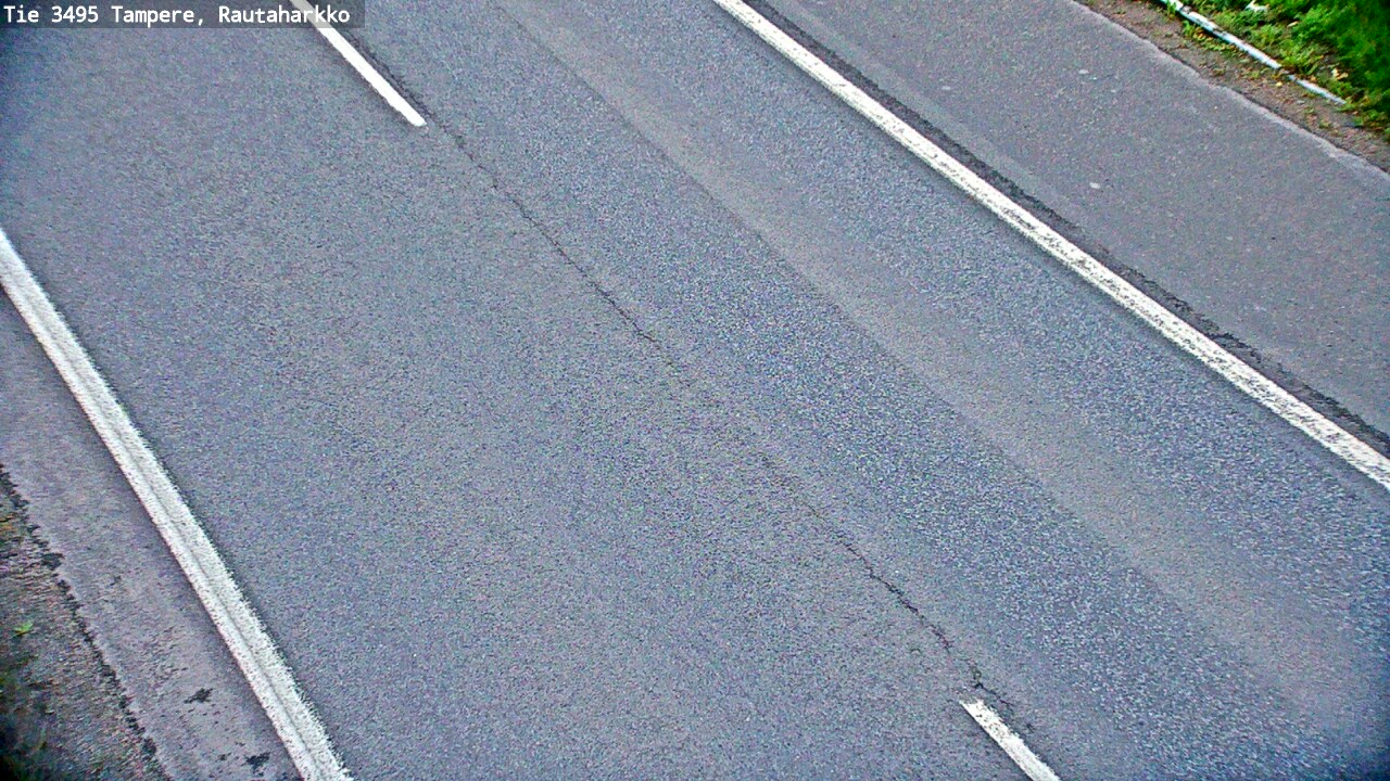Weather Camera Image Road 3495 Tampere, Rautaharkko, Tampere, Pirkanmaa