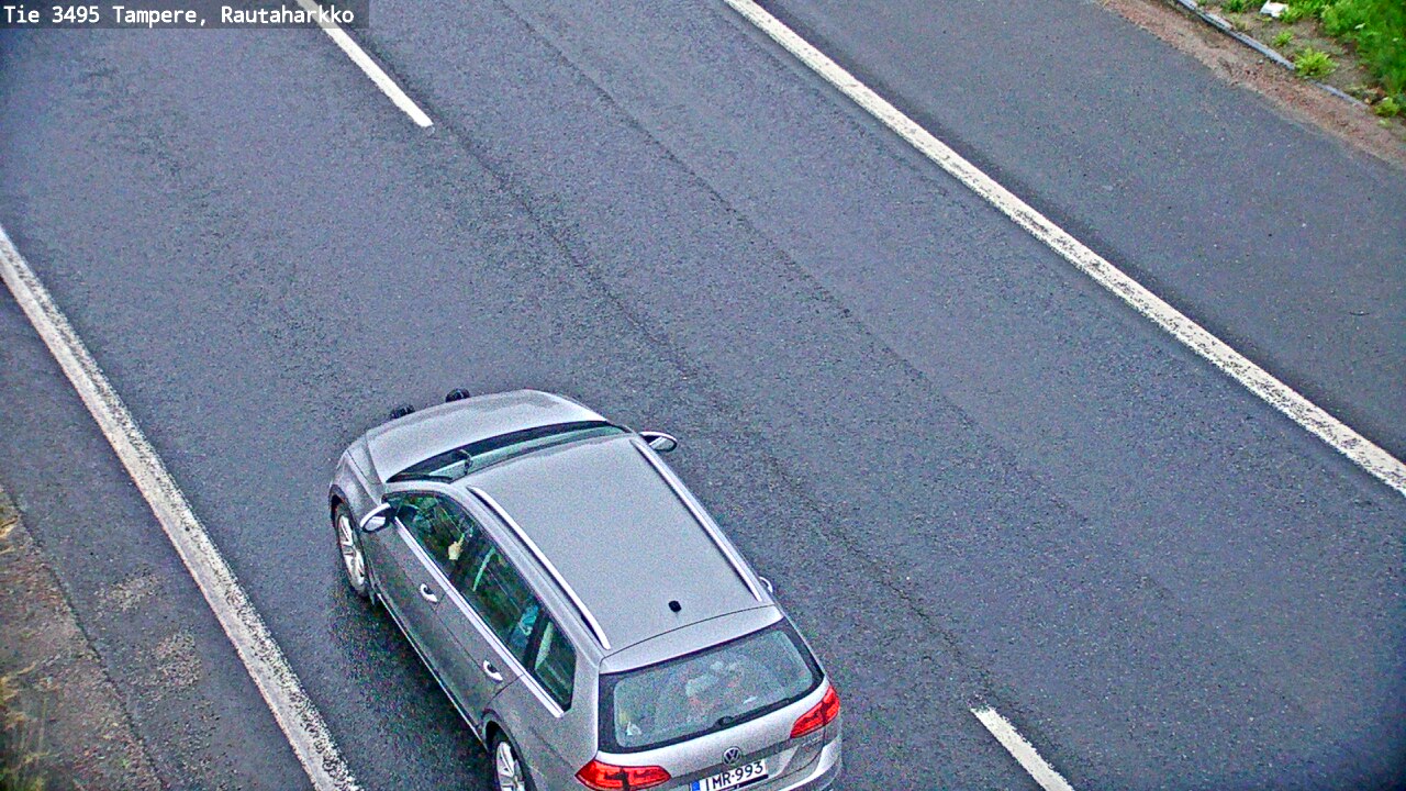 Weather Camera Image Road 3495 Tampere, Rautaharkko, Tampere, Pirkanmaa