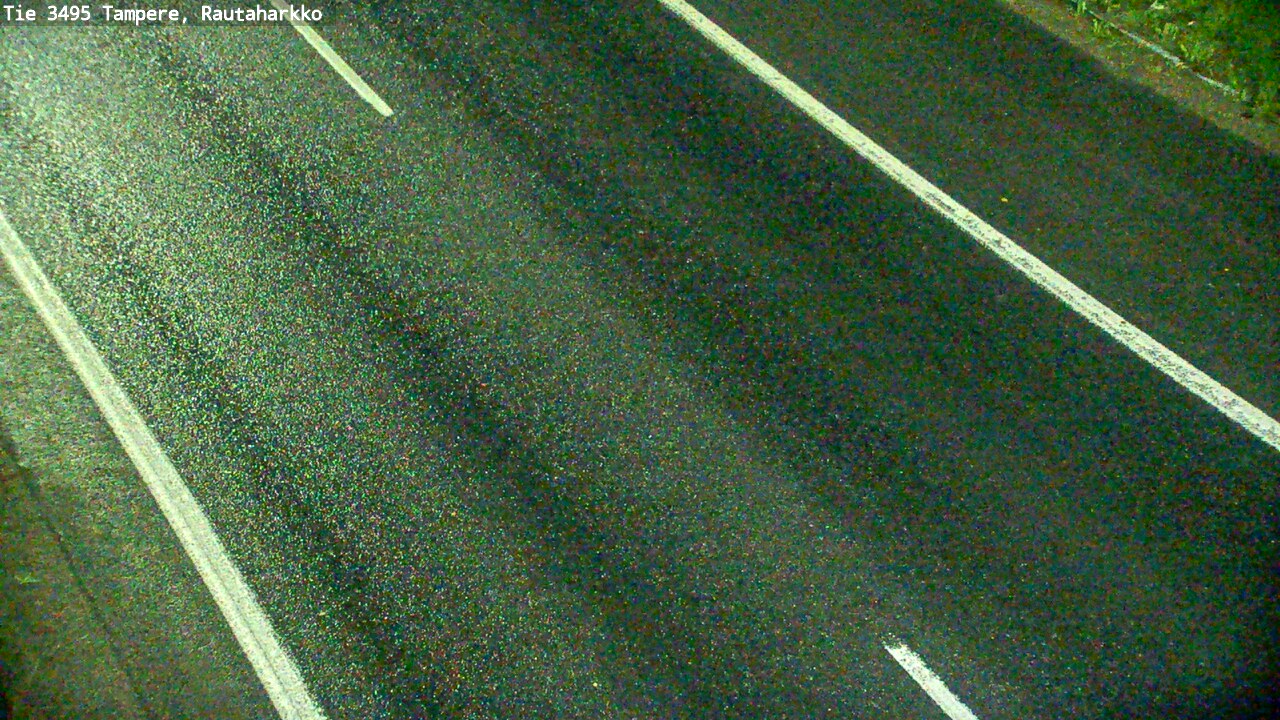 Weather Camera Image Road 3495 Tampere, Rautaharkko, Tampere, Pirkanmaa