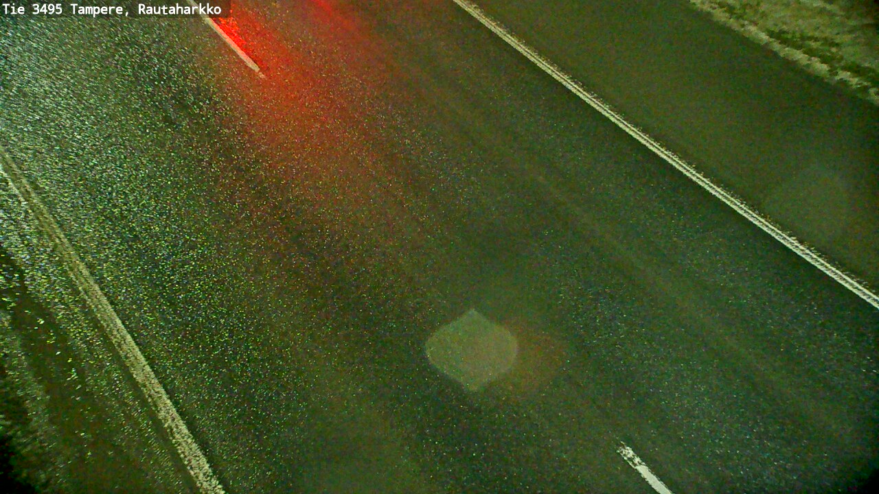 Weather Camera Image Road 3495 Tampere, Rautaharkko, Tampere, Pirkanmaa