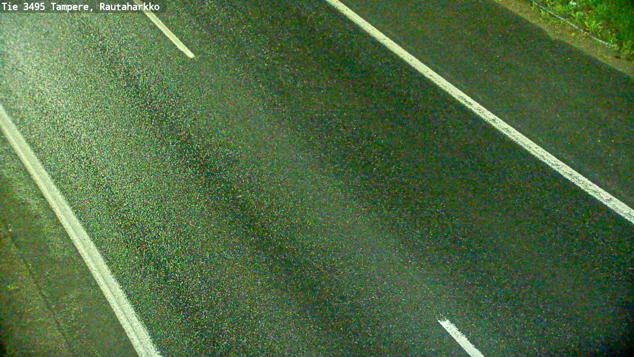 Weather Camera Image Road 3495 Tampere, Rautaharkko, Tampere, Pirkanmaa