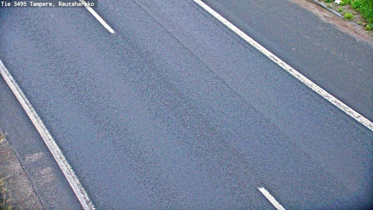 Weather Camera Image Väg 3495 Tammerfors, Rautaharkko, Tampere, Pirkanmaa