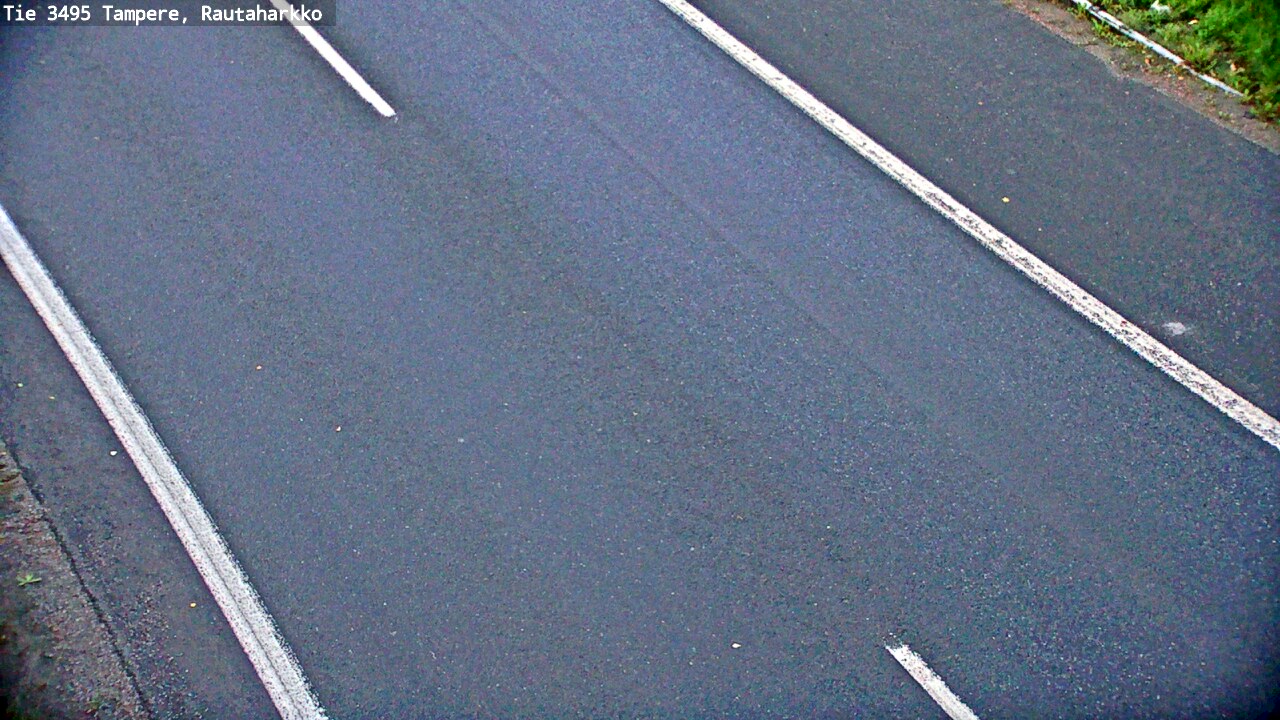 Weather Camera Image Road 3495 Tampere, Rautaharkko, Tampere, Pirkanmaa