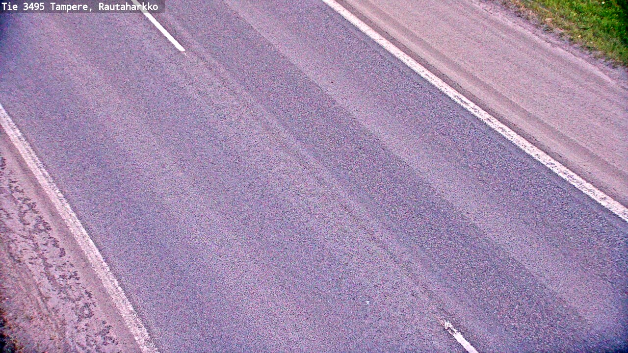Weather Camera Image Road 3495 Tampere, Rautaharkko, Tampere, Pirkanmaa