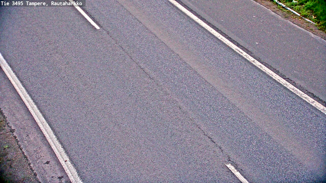 Weather Camera Image Road 3495 Tampere, Rautaharkko, Tampere, Pirkanmaa