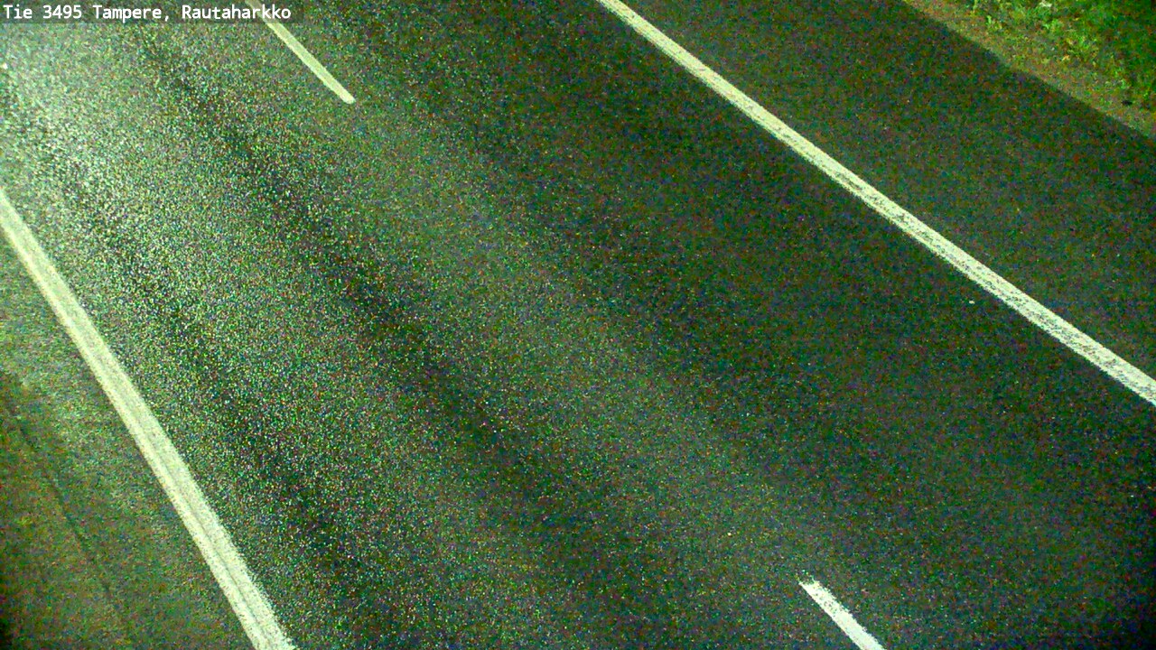 Weather Camera Image Road 3495 Tampere, Rautaharkko, Tampere, Pirkanmaa