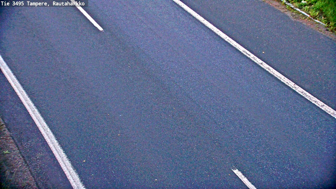 Weather Camera Image Road 3495 Tampere, Rautaharkko, Tampere, Pirkanmaa