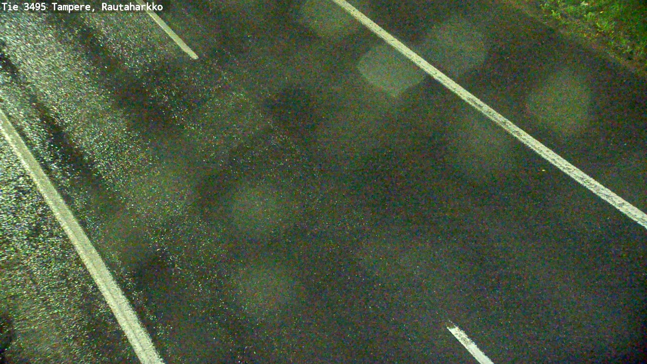 Weather Camera Image Road 3495 Tampere, Rautaharkko, Tampere, Pirkanmaa